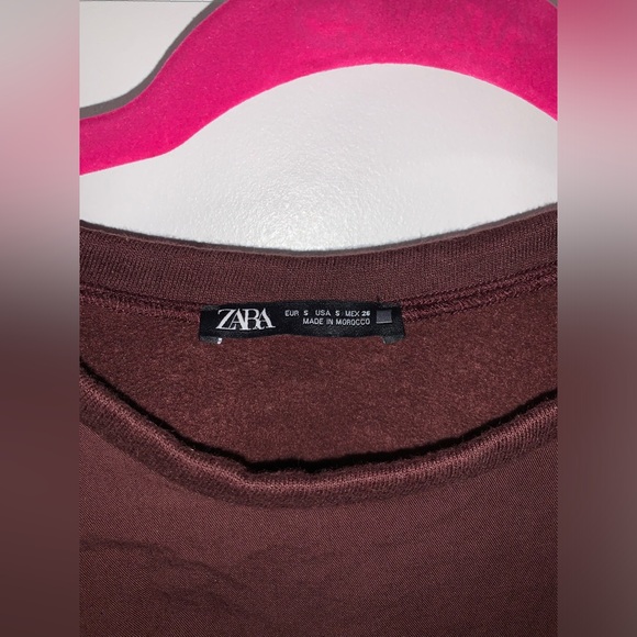 ZARA Oversize Dress with Ruffles and Sleeves Size Small - Picture 2 of 5